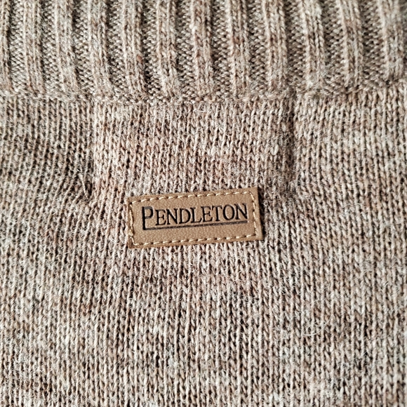 Pendleton Vest Mens Wool Full Zip Wool Size Large - Picture 5 of 6